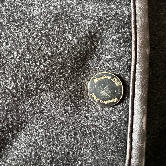 Massimo Dutti Quilted Grey Flannel Vest - Picture 14 of 17